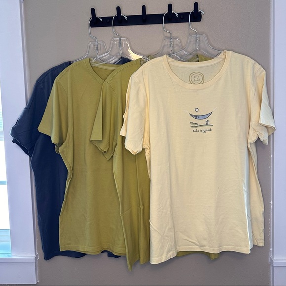 Life Is Good Tops - Lot of 4 Life Is Good Relaxed Fit T-Shirts All Size Large